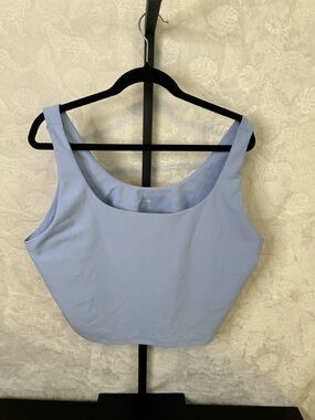 Old Navy Light Lavender Cropped Tank Top